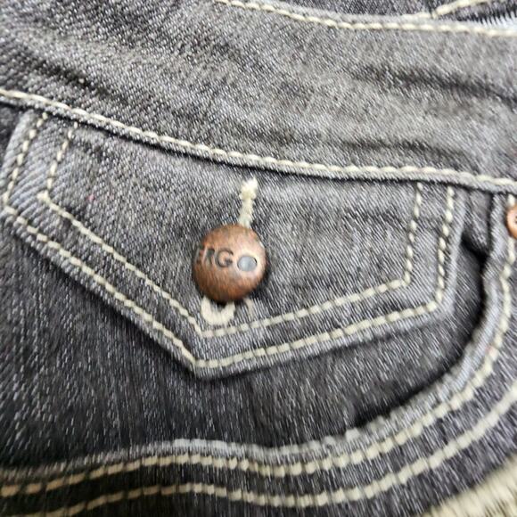 Ergo Wise & Ruthless Jacklyn Skinny Distressed Jeans‎ Black Size 30 - Picture 8 of 12